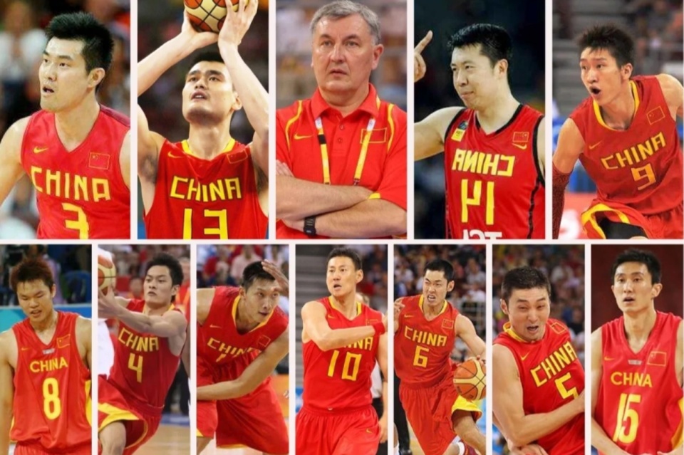 中国男篮的